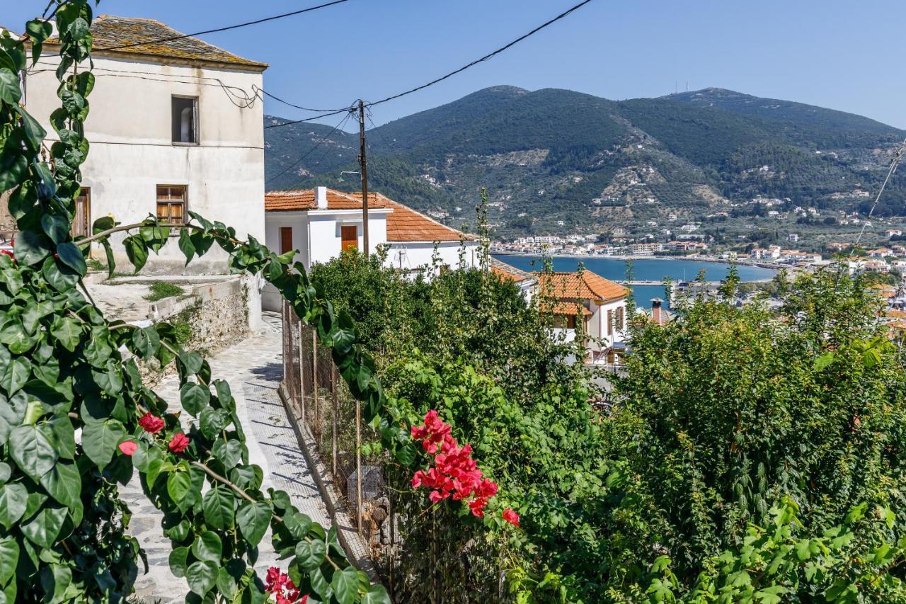 Breezy Rooftop House Skopelos Exterior foto